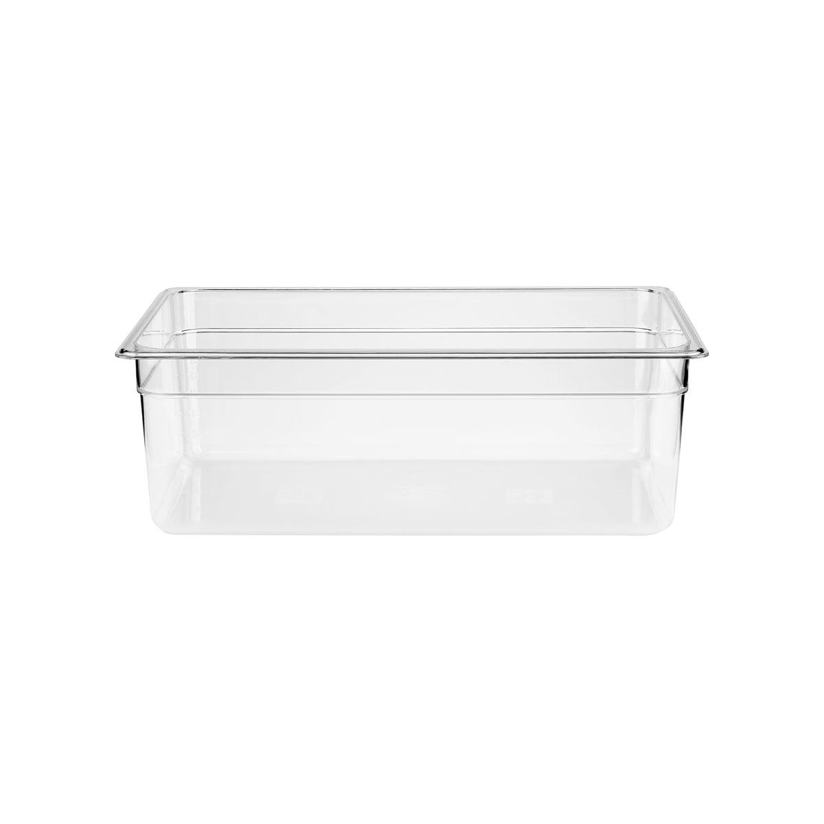 Jiwins Gastronorm Pan Polycarbonate Clear 1/1 Size 200mm - Kitchenly