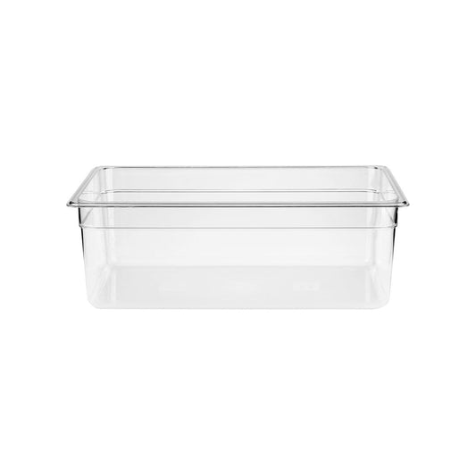 Jiwins Gastronorm Pan Polycarbonate Clear 1/1 Size 200mm - Kitchenly