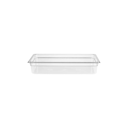 Jiwins Gastronorm Pan Polycarbonate Clear 1/2 Size 65mm - Kitchenly