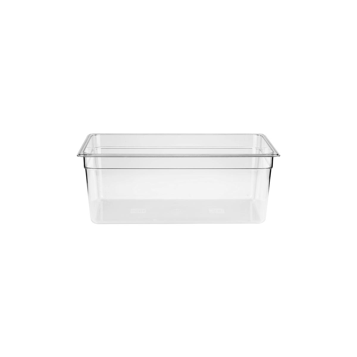 Jiwins Gastronorm Pan Polycarbonate Clear 1/2 Size 200mm - Kitchenly