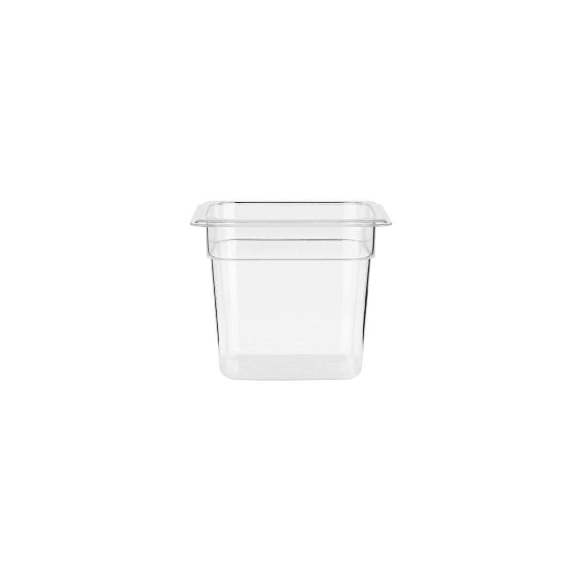 Jiwins Gastronorm Pan Polycarbonate Clear 1/6 Size 150mm - Kitchenly