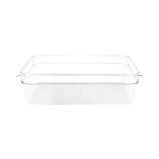 Jiwins Gastronorm Pan Polycarbonate Clear 2/1 Size 15mm - Kitchenly