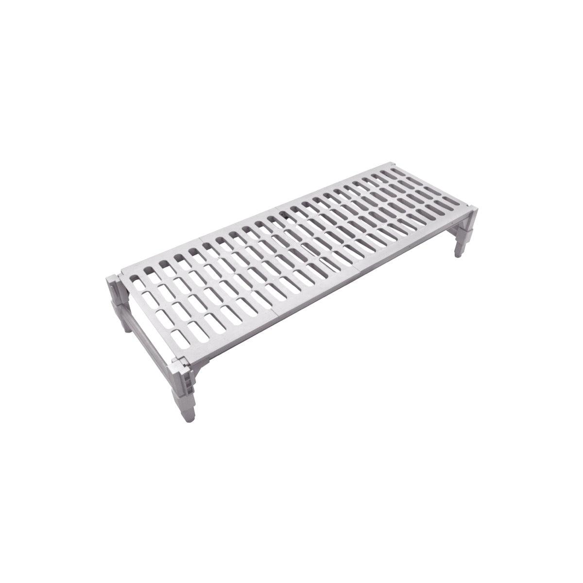 Jiwins Heaver Dunnage Rack Grey Polypropylene / Iron 910x455x225mm - Kitchenly