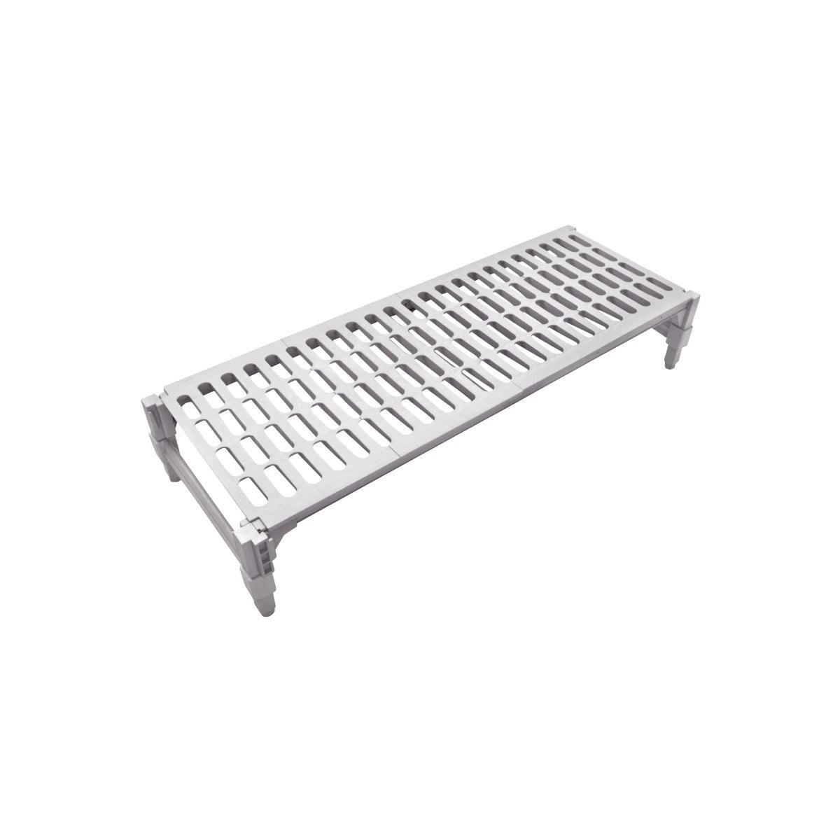 Jiwins Heaver Dunnage Rack Grey Polypropylene / Iron 1220x610x225mm - Kitchenly