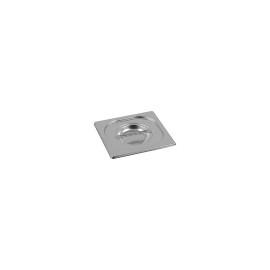 Inox Macel Maxipan Gastronorm Lid 1/6 Size 176x162mm - Kitchenly