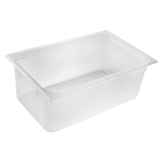 Inox Macel Gastronorm Pan Polypropylene 1/1 Size 530x325x200mm / 26.0Lt - Kitchenly