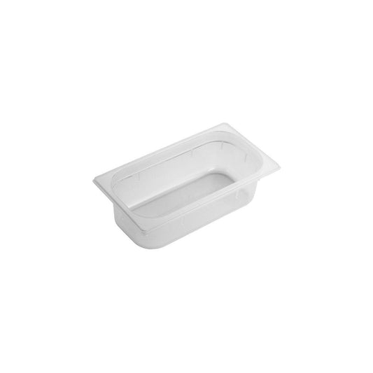 Inox Macel Gastronorm Pan Polypropylene 1/3 Size 325x176x100mm / 3.6Lt - Kitchenly