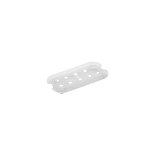 Inox Macel Gastronorm Drain Plate Polypropylene 1/4 Size 255x152x25mm - Kitchenly