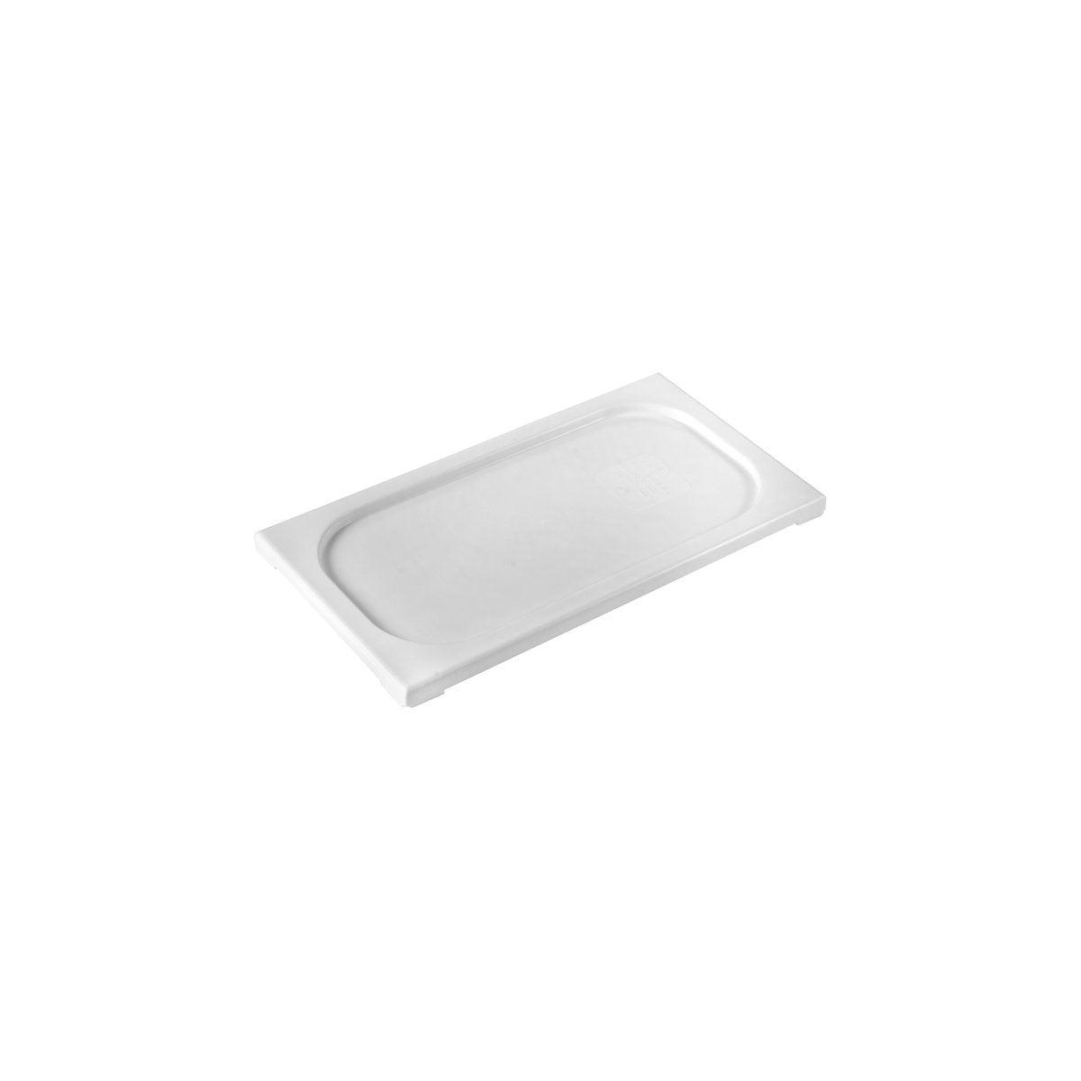 Inox Macel Gastronorm Lid Polypropylene 1/3 Size 325x176x20mm - Kitchenly