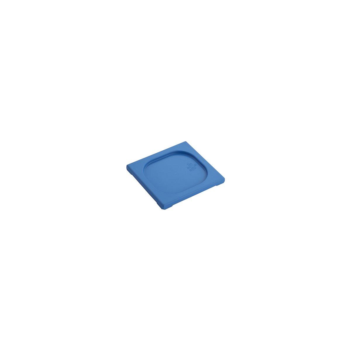 Inox Macel Gastronorm Lid Polypropylene 1/6 Size 176x162x20mm - Kitchenly