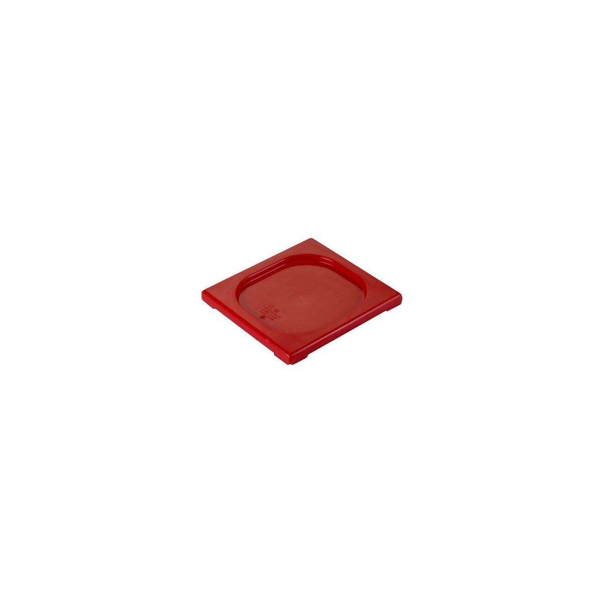 Inox Macel Gastronorm Lid Polypropylene 1/6 Size 176x162x20mm - Kitchenly