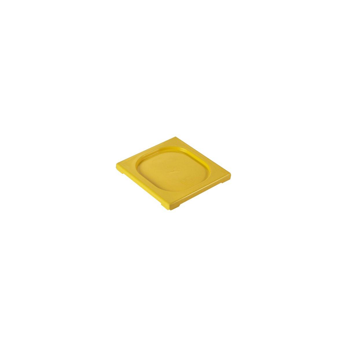Inox Macel Gastronorm Lid Polypropylene 1/6 Size 176x162x20mm - Kitchenly