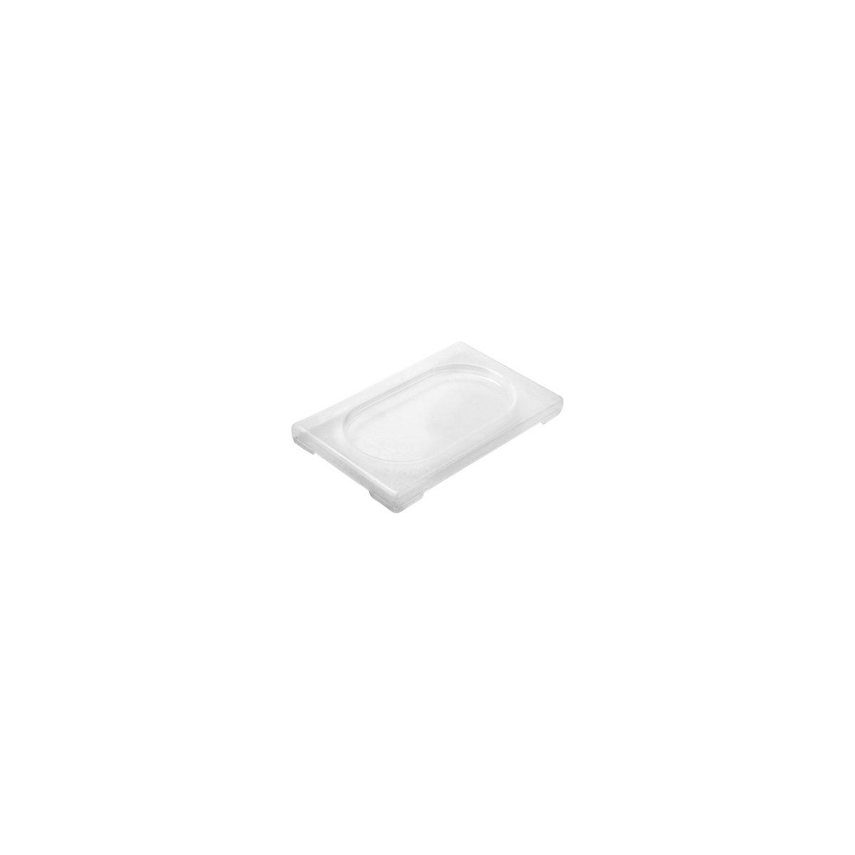 Inox Macel Gastronorm Lid Polypropylene 1/9 Size 176x108x20mm - Kitchenly