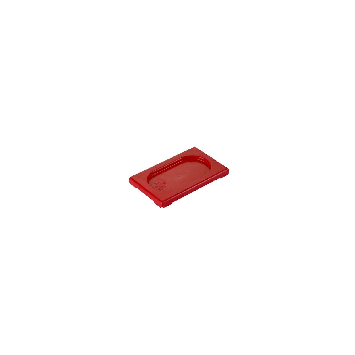 Inox Macel Gastronorm Lid Polypropylene 1/9 Size 176x108x20mm - Kitchenly