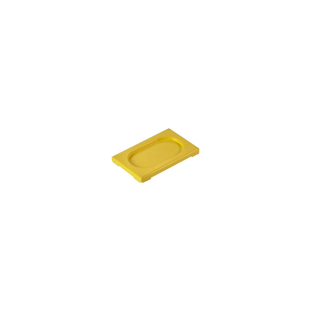 Inox Macel Gastronorm Lid Polypropylene 1/9 Size 176x108x20mm - Kitchenly