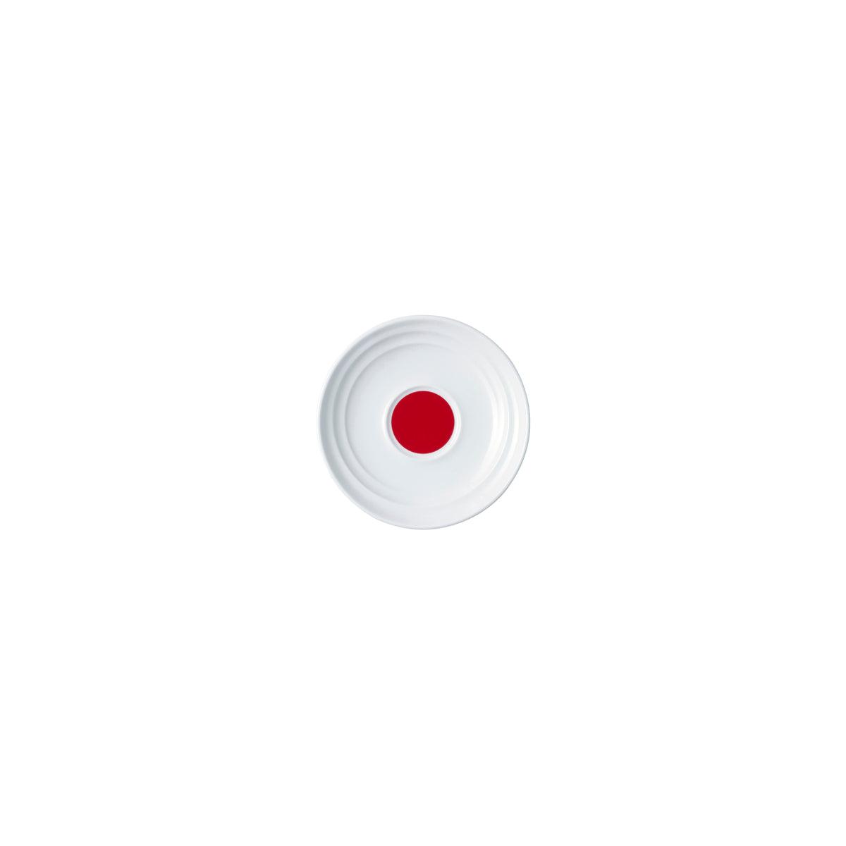 Royal Porcelain Maxadura Resonate Saucer 165mm Inner Well Red (Box of 6) - Kitchenly