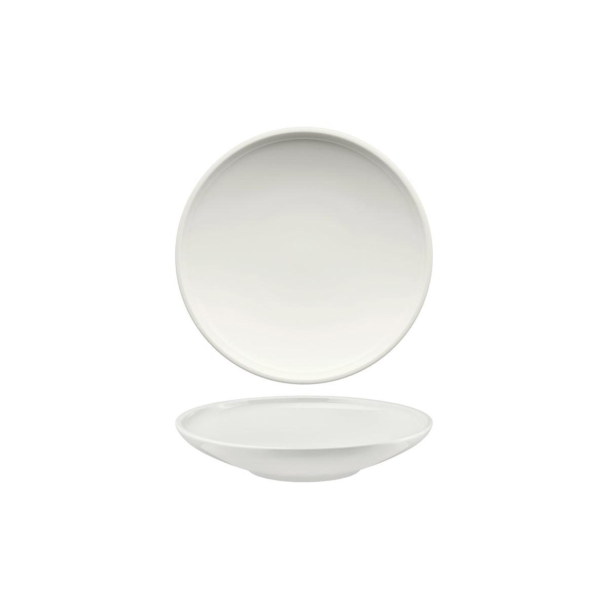 Schonwald Shiro Round Deep Coupe Plate 210mm (Box of 6) - Kitchenly