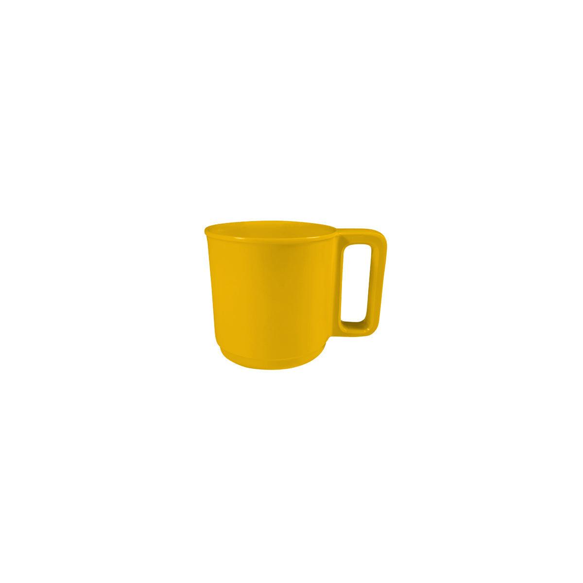 Superware Yellow Stackable Mug 350ml (Box of 12) - Kitchenly