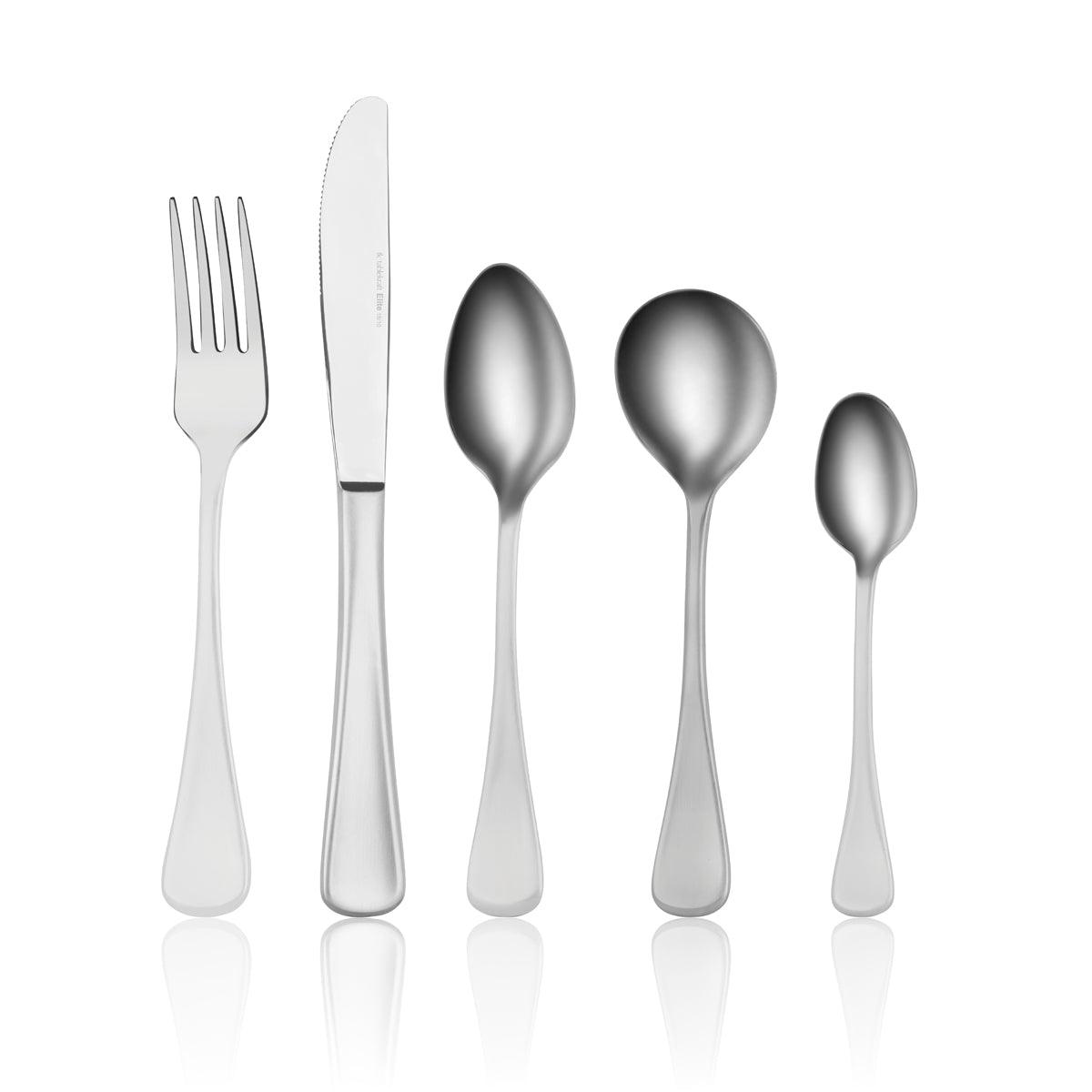 Tablekraft Elite Cutlery Set 40pc - Kitchenly