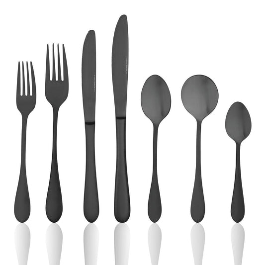 Tablekraft Soho Ink Cutlery Set 56pc - Kitchenly