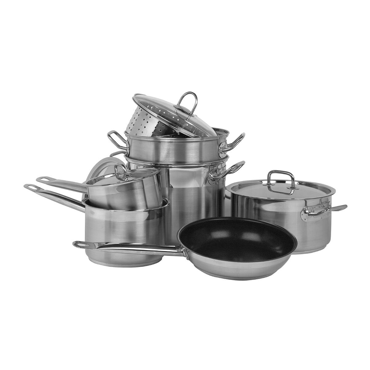 Chef Inox Professional Cookware Set 7pc - Kitchenly
