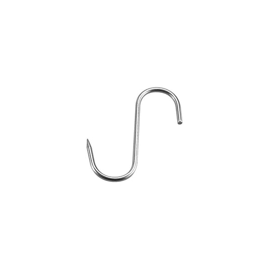 Inox Macel Hook 1 Point 180x8mm (Box of 10) - Kitchenly