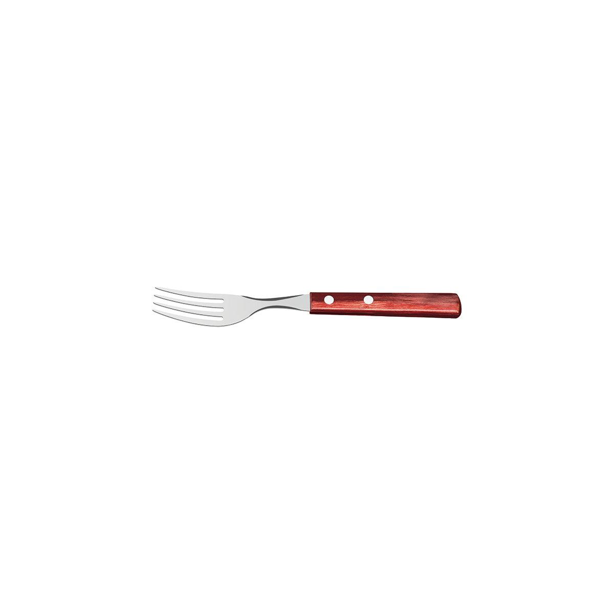 Tramontina Polywood Table Fork Redwood 195mm (Box of 12) - Kitchenly