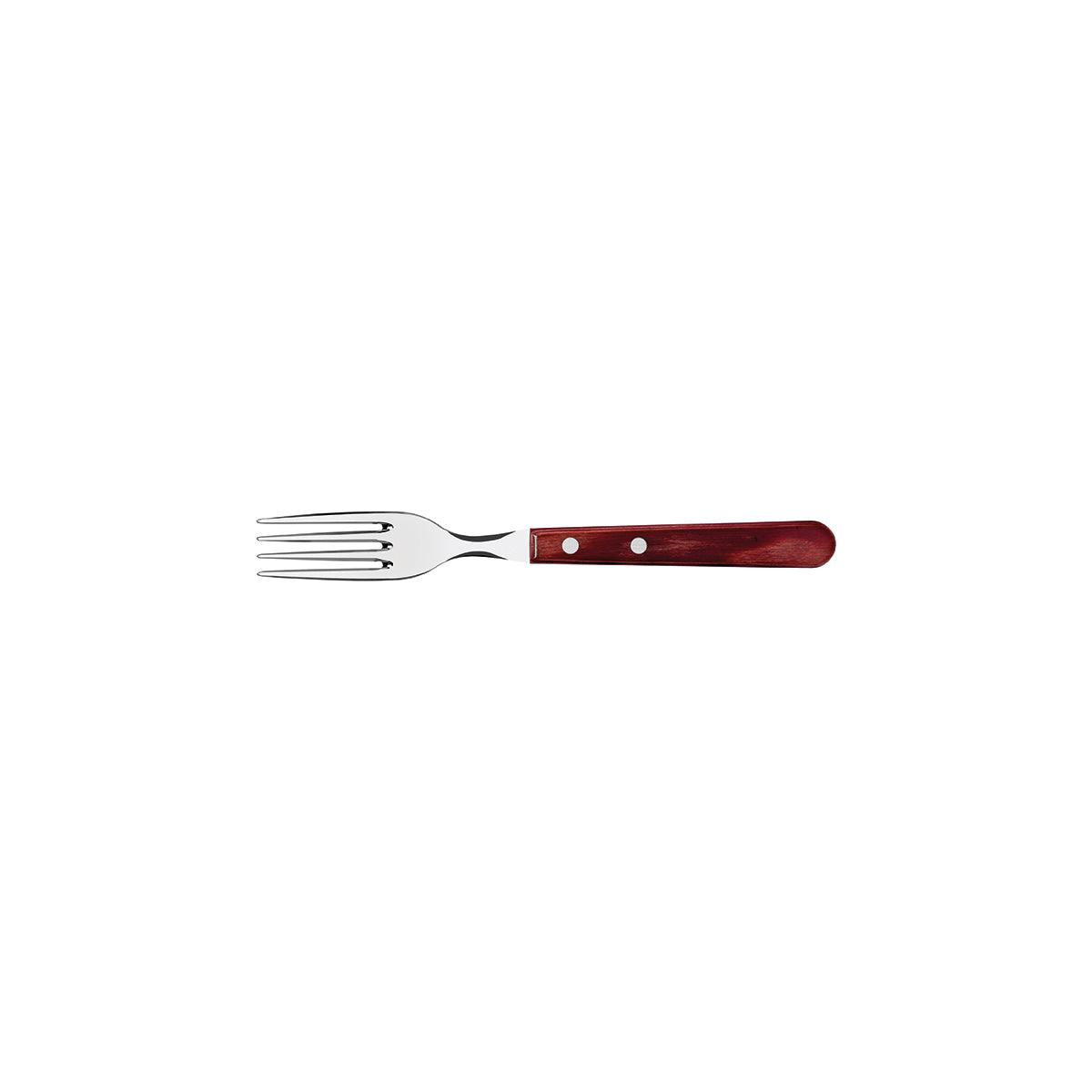 Tramontina Polywood Jumbo Fork Red Handle 215mm (Box of 12) - Kitchenly