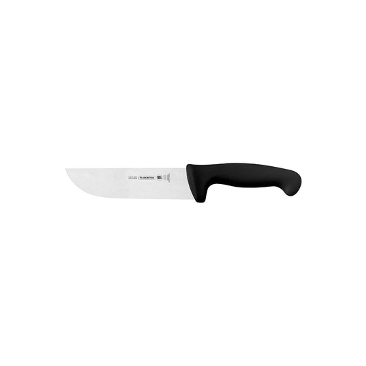 Tramontina Professional Master Black Butcher Knife Straight Back Deep 150mm - Kitchenly