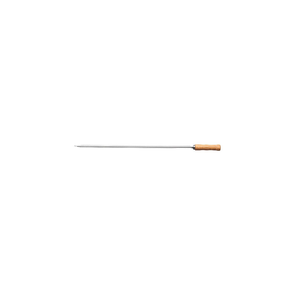 Tramontina Heavy Duty Stainless Steel Skewer Wood Handle 650mm - Kitchenly