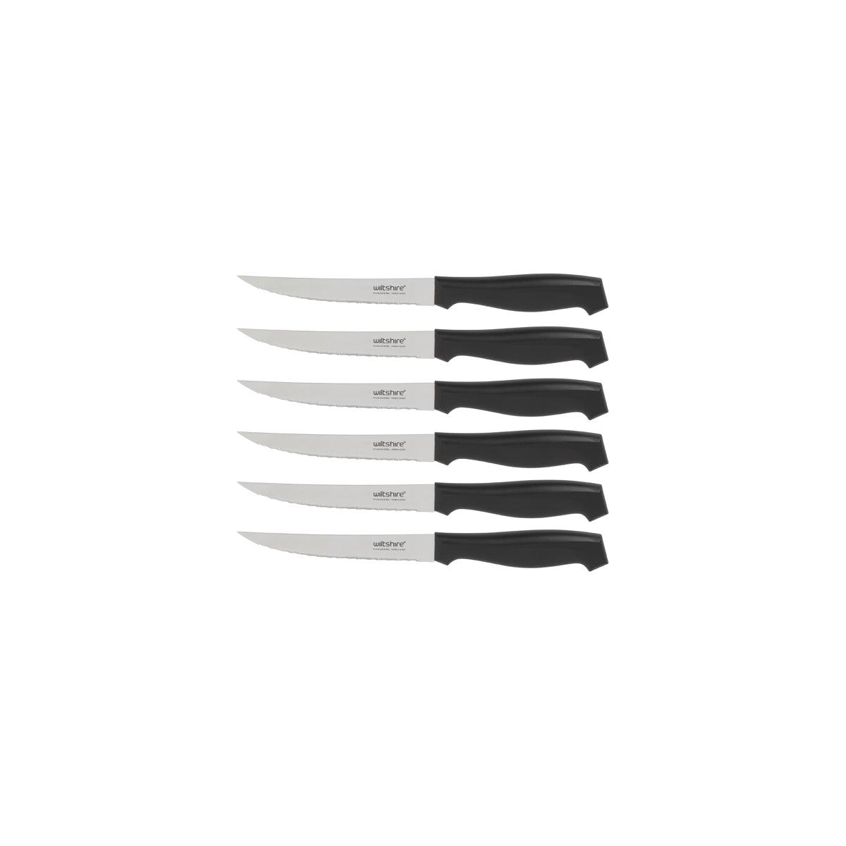 Wiltshire Laser Steak Knife Set 6pc - Kitchenly
