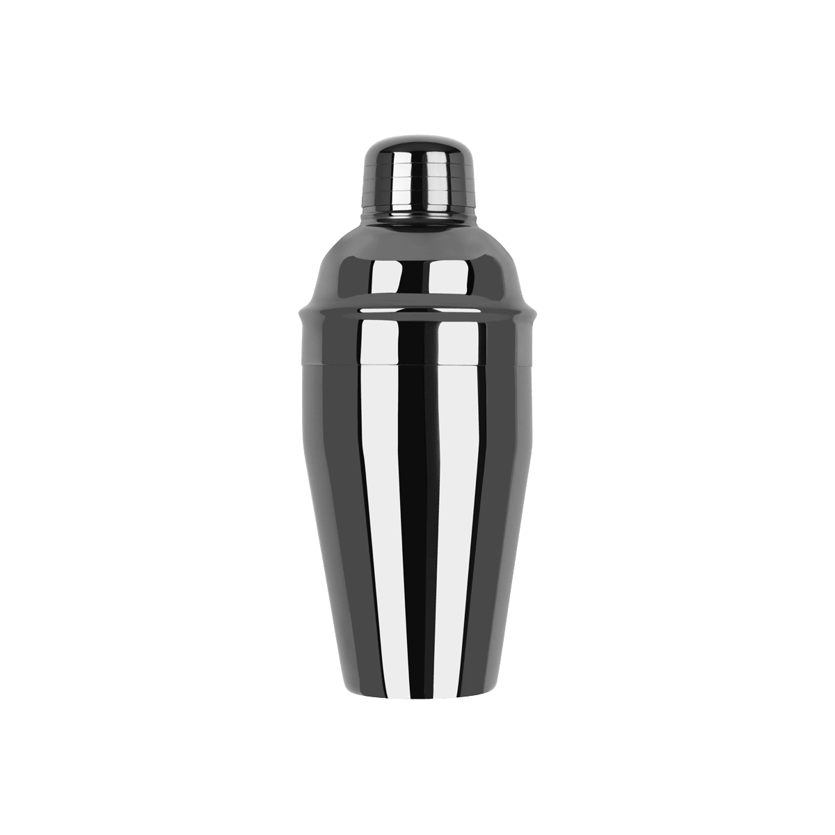 Zanzi Classic Club Cocktail Shaker 3pc 500ml Gunmetal - Kitchenly