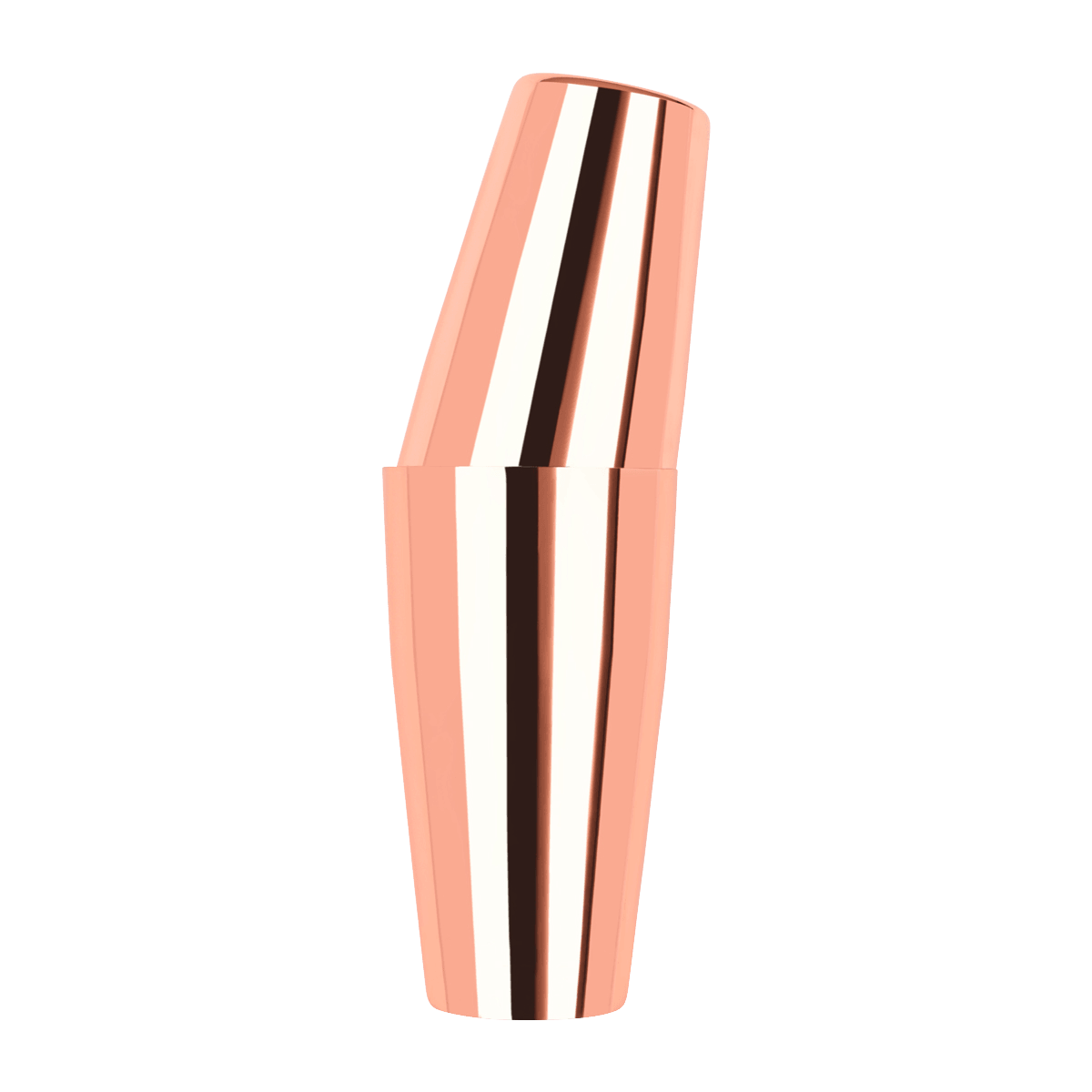 Zanzi Toby Boston Cocktail Shaker Set 500/800ml Rose Gold - Kitchenly