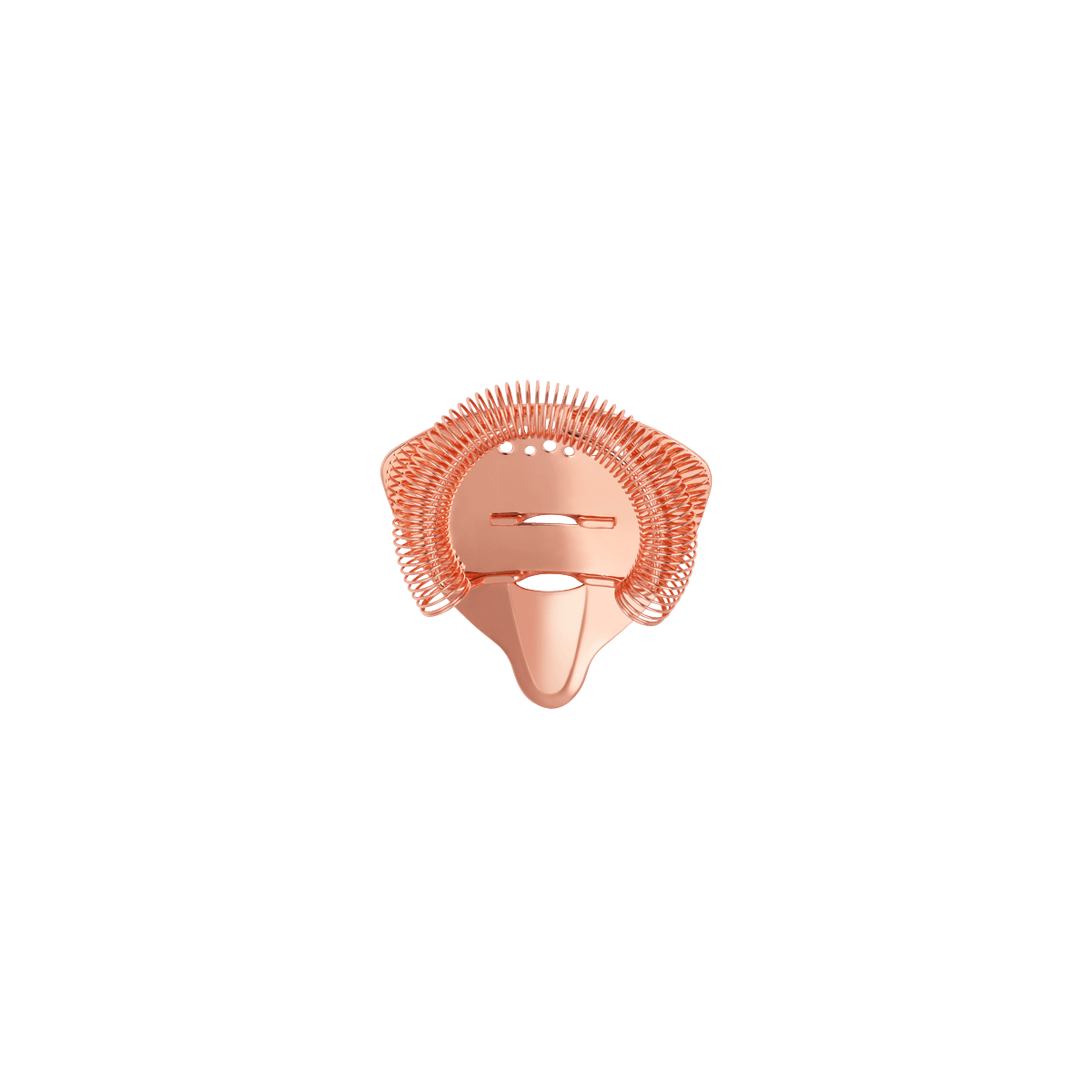 Zanzi Pro-Strain Cocktail Strainer Rose Gold - Kitchenly