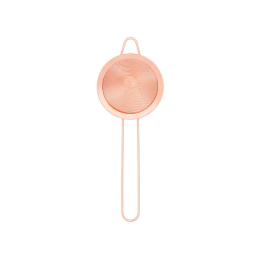 Zanzi Snub Nose Mesh Strainer Rose Gold - Kitchenly