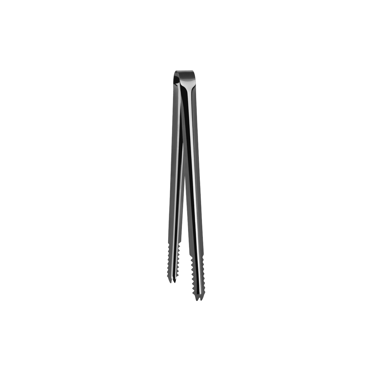 Zanzi Alligator Teeth Ice Tong 245mm Gunmetal - Kitchenly