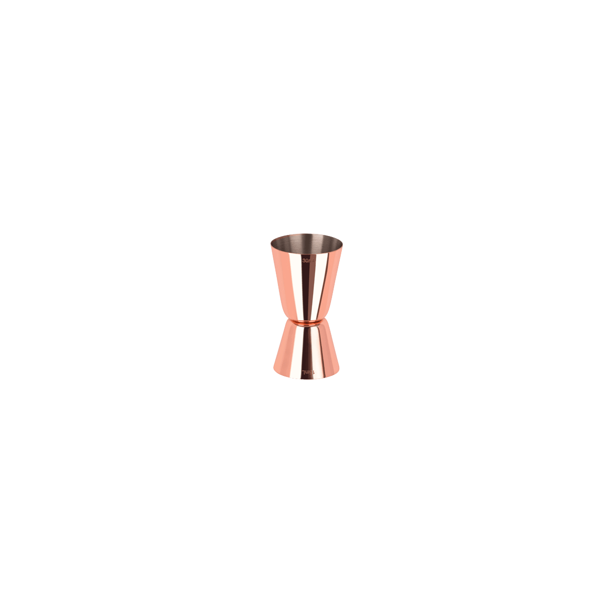 Zanzi Classic Style Jigger 15/30ml Rose Gold - Kitchenly