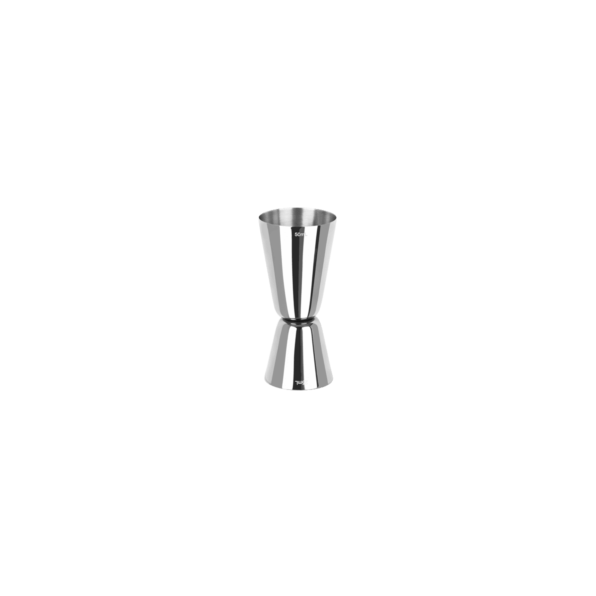 Zanzi Classic Style Jigger 25/50ml Stainless Steel - Kitchenly
