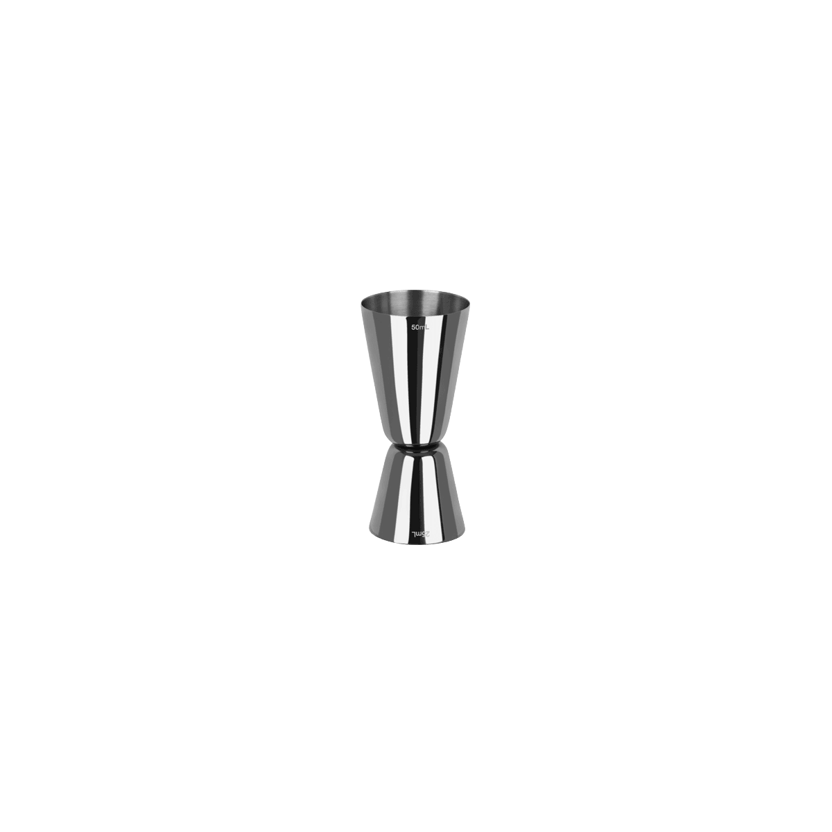 Zanzi Classic Style Jigger 25/50ml Gunmetal - Kitchenly