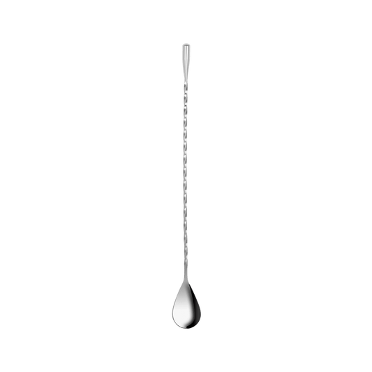 Zanzi Teardrop Bar Spoon 300mm Stainless Steel - Kitchenly