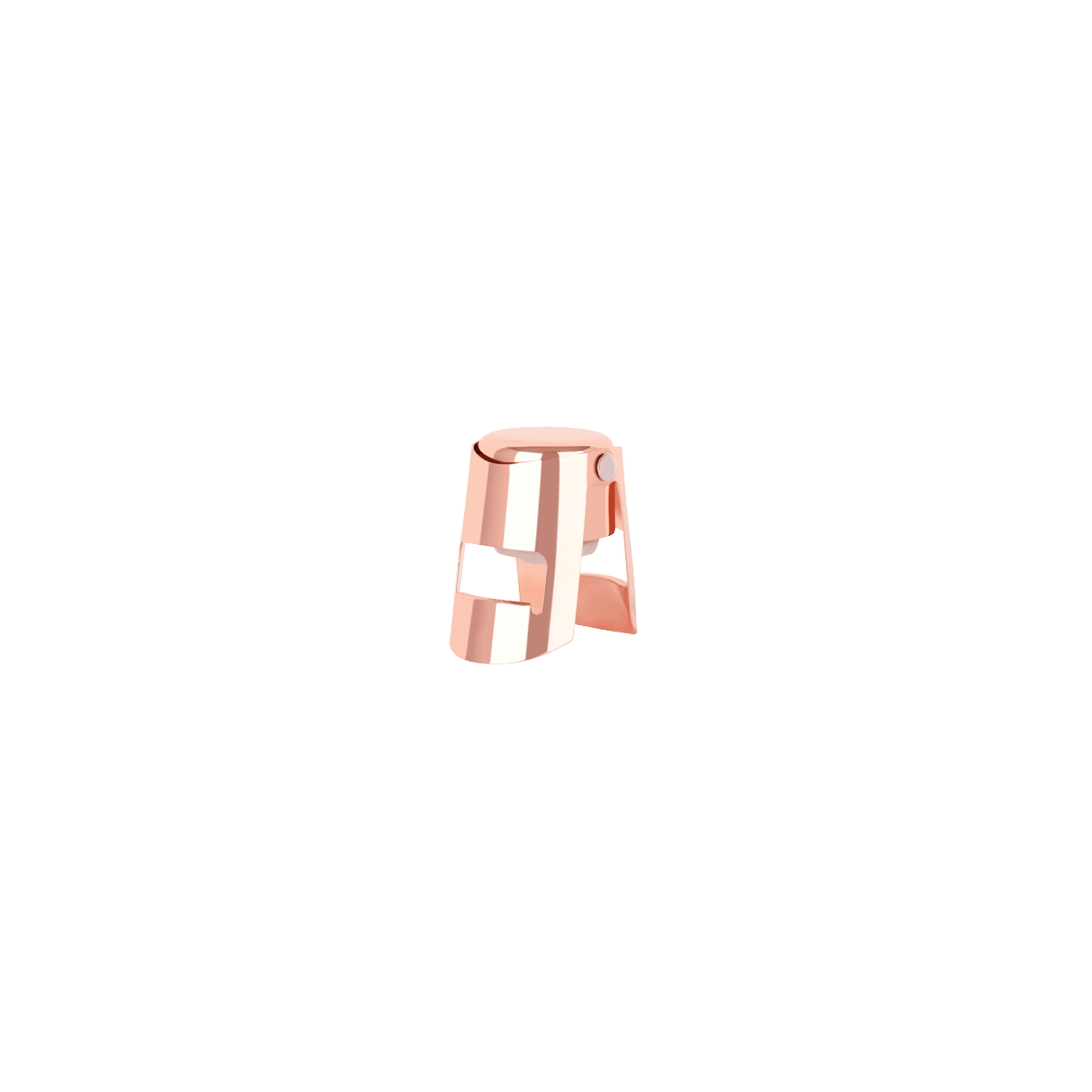 Zanzi Champagne Stopper Rose Gold - Kitchenly